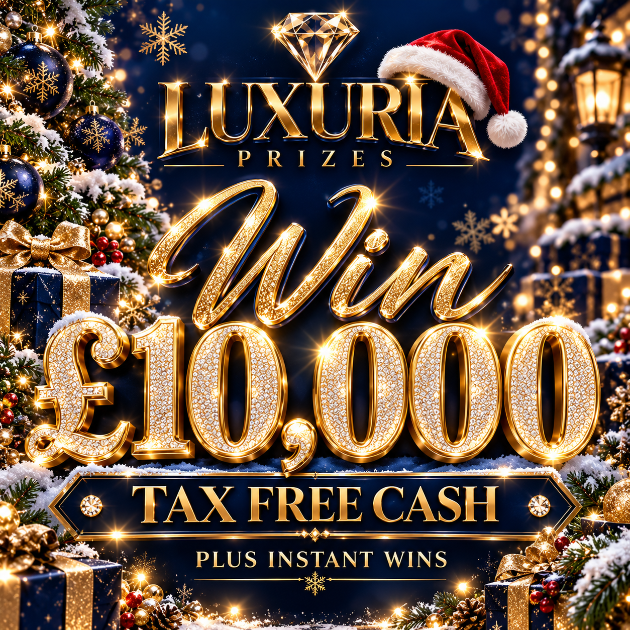 WIN £10,000 TAX FREE CASH💷 + INSTANT WINS🏆